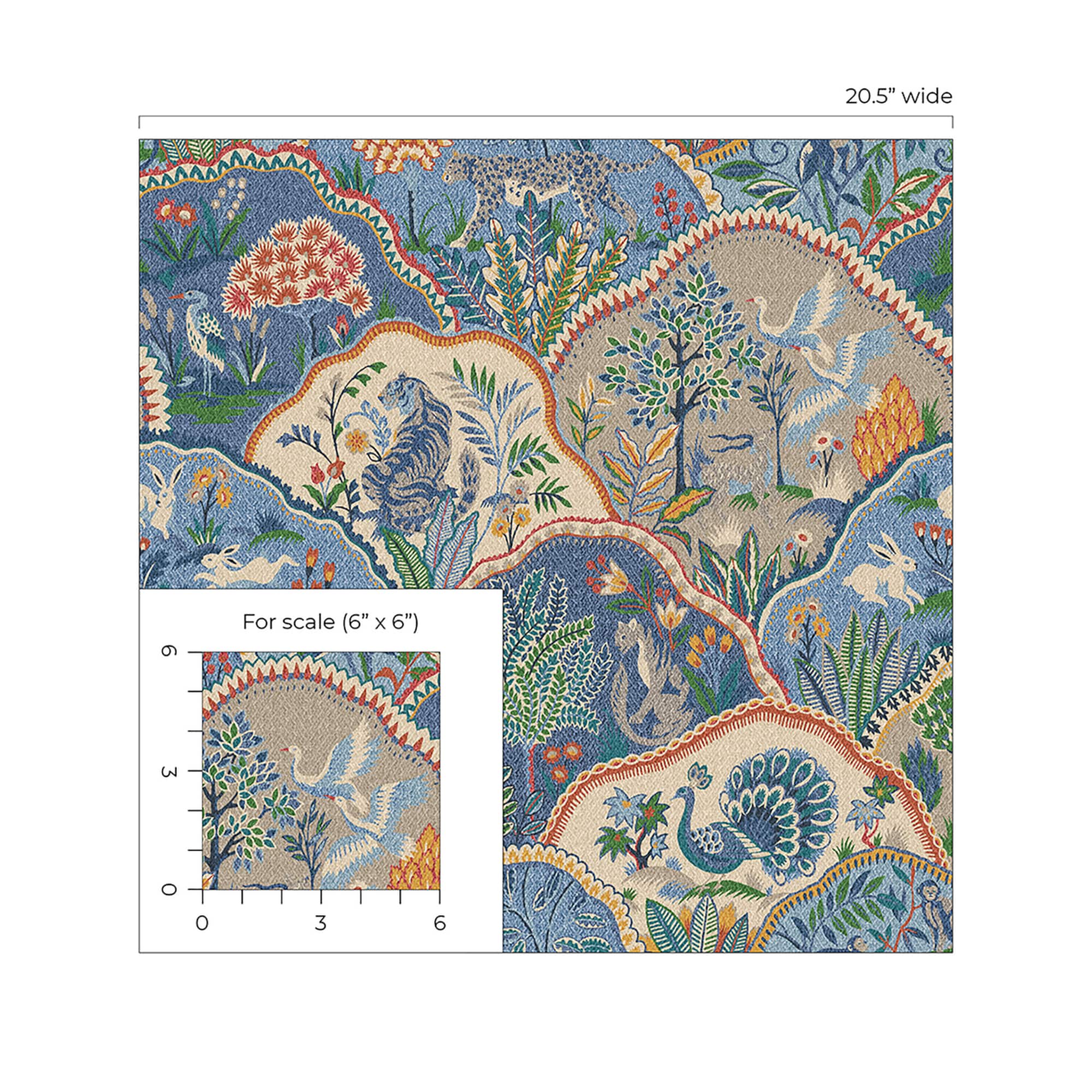 Surface Style Zoologic Peel & Stick Wallpaper